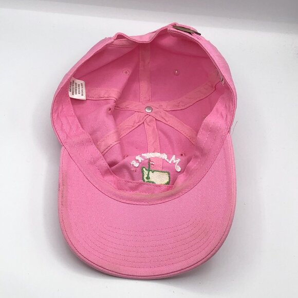 Masters American Needle Strap Back Pink 2019 Augusta National Golf Hat Cap - Picture 8 of 13
